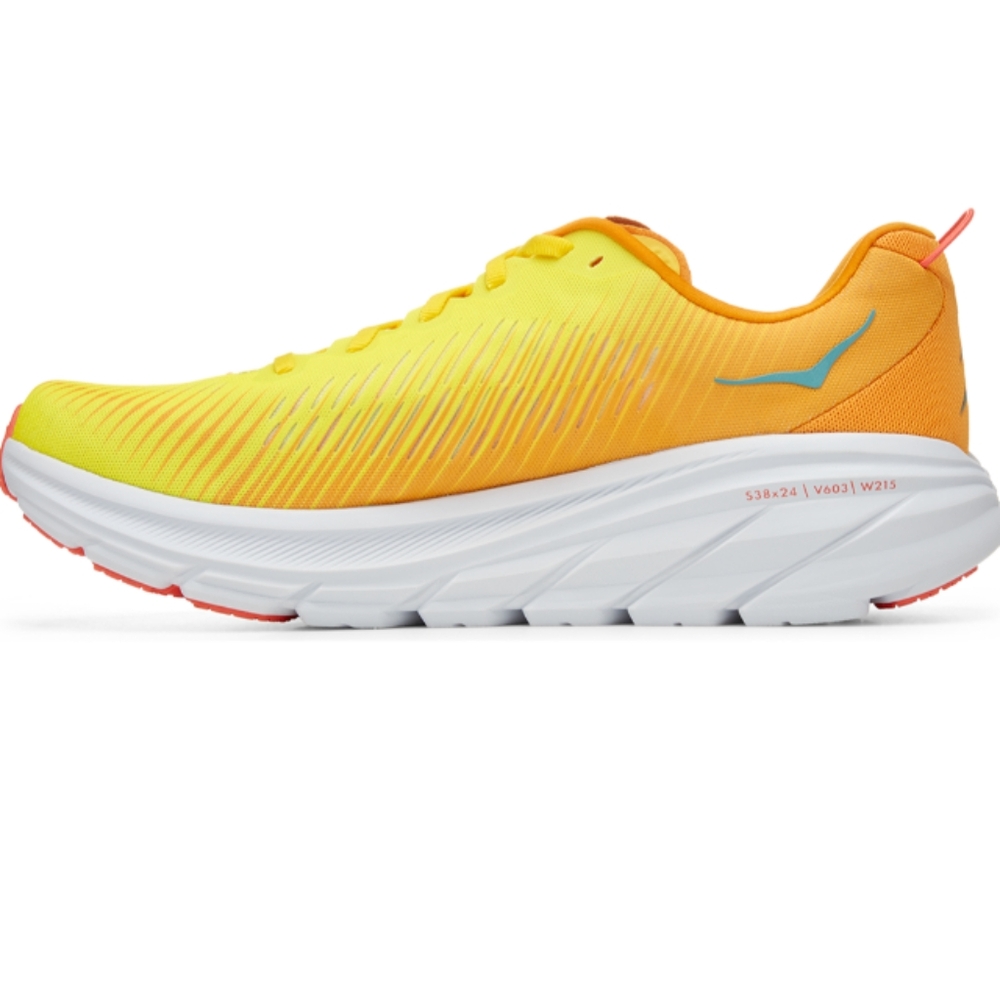 Hoka One One Rincon 3 1119395 IRYL Illuminating Radiant Yellow Shoes 11.5 - Picture 4 of 6
